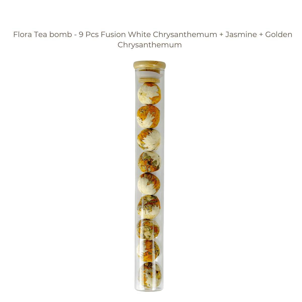 White Chrysanthemum + Jasmine + Golden Chrysanthemum