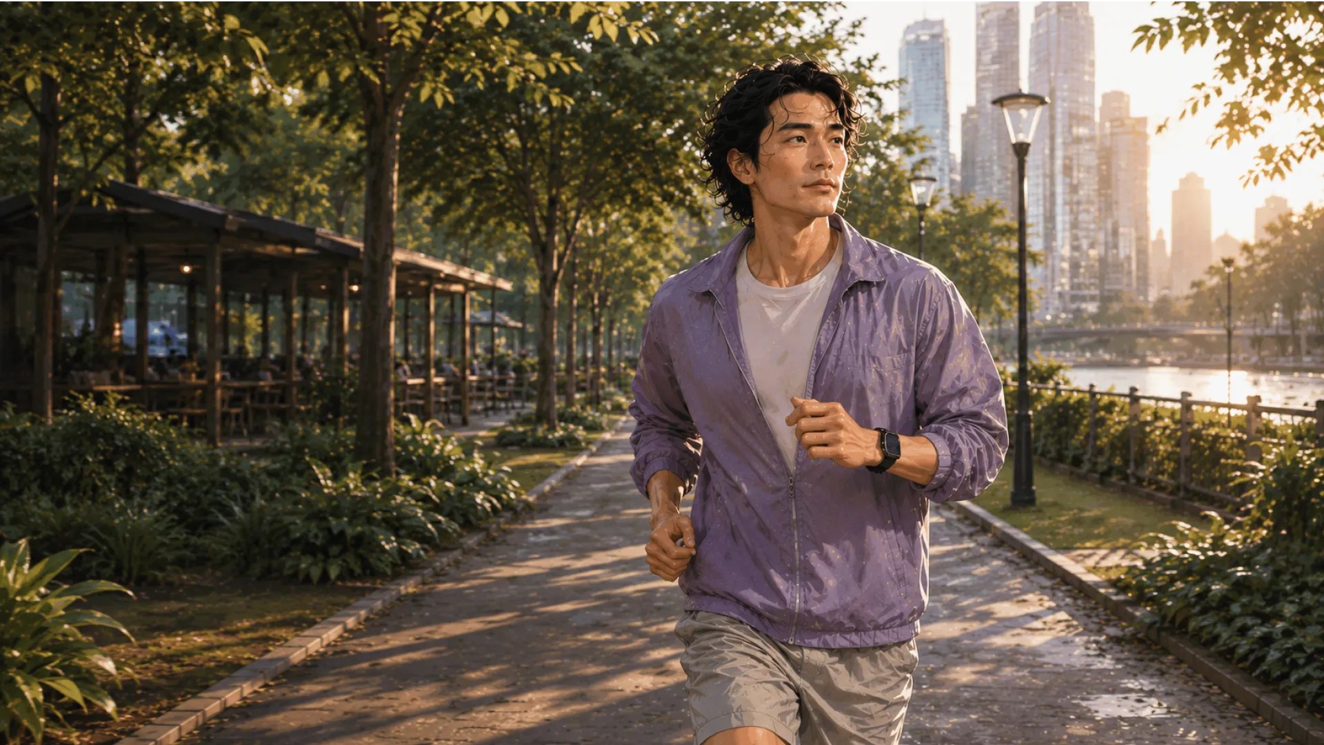 The Oracle moving through varied, unhurried training