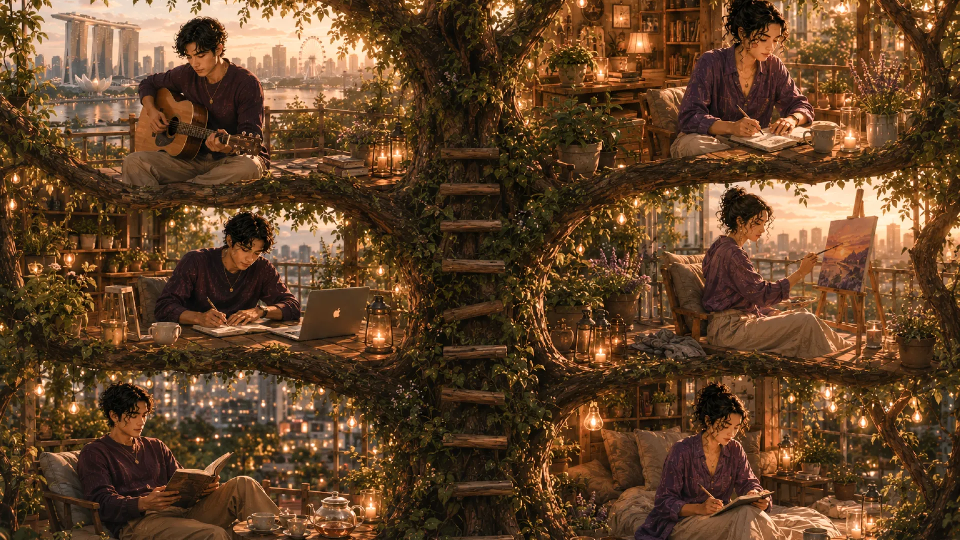 The Oracle in a week built for quiet perception rather than performance