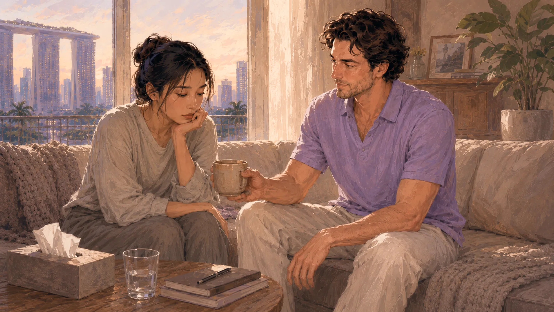 The Vein fully present in one deep conversation